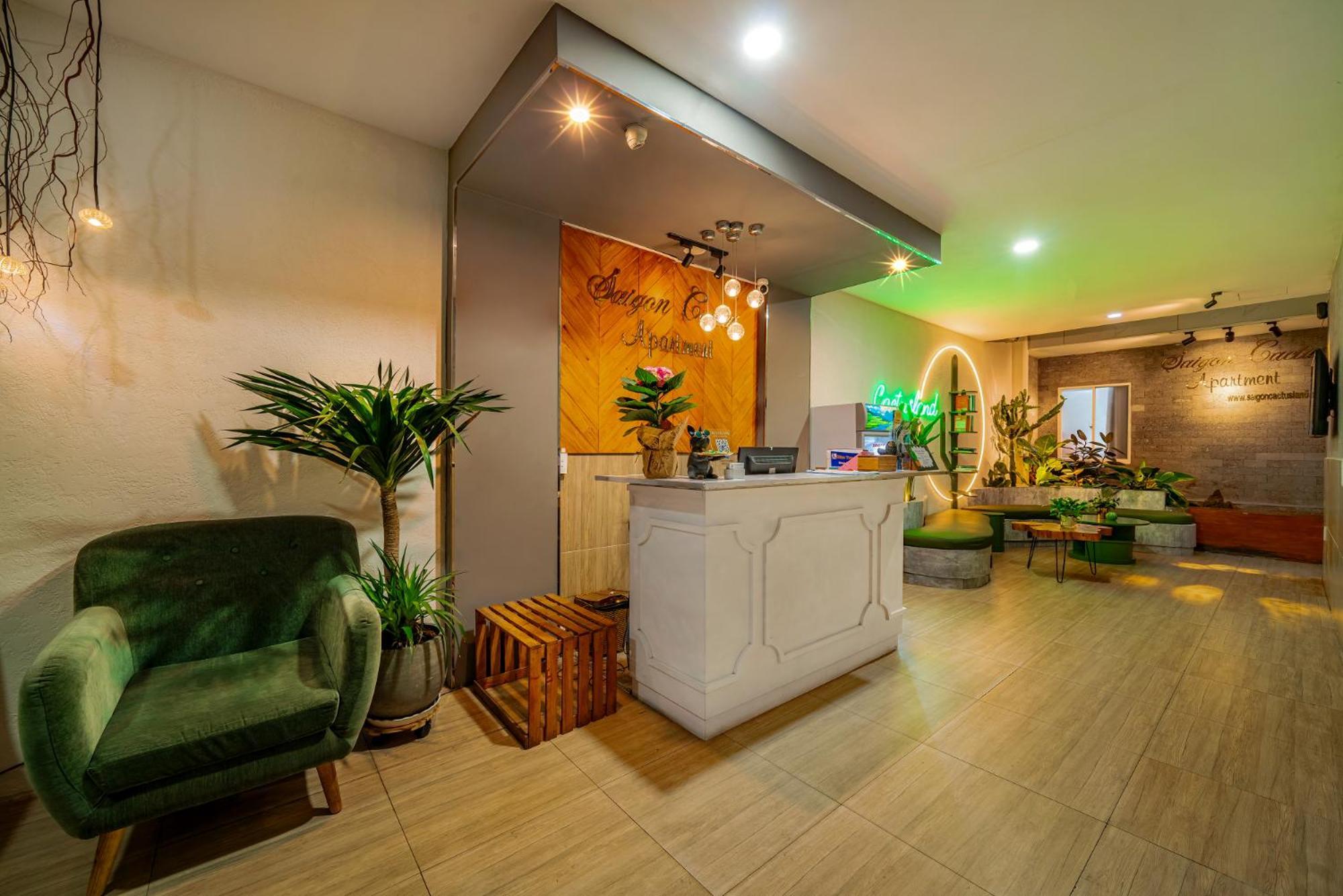 Cactusland Hotel & Apartment Ho Chi Minh-staden Exteriör bild